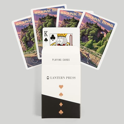 Lantern Press Baraja de Poker con 52 Cartas miniatura 6