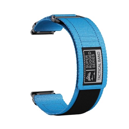 [PLYYQZM] Quick Fit 26mm iCoh .Gar min ɍ Fenix 8 51mm 7X 6X Pro 5X Plus/Enduro 3 2/Tavtix 7pro/Epix Pro uXbgpɓKp(Sky blue