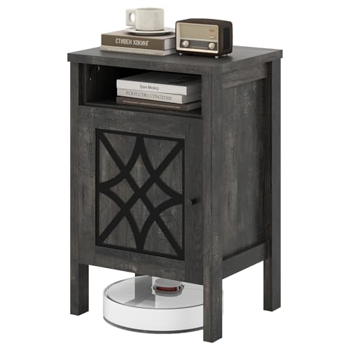 Giantex Robot Vacuum Storage Cabinet Nightstand