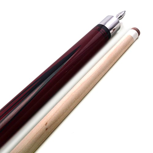 CUESOUL SOOCOO Series 5819 oz 11.5mm Tip Maple Pool Cue b?Ton Set avec Joint Protector/Arbre et Cue Serviette