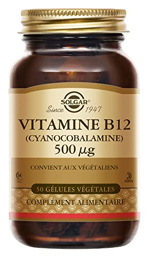 Solgar Vitamine B12 500 µg, 50 gélules