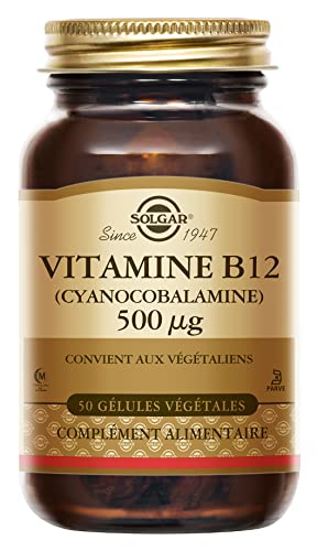 Solgar Vitamine B12 (Cyanocobalamine) 500 µg - Vitalité - Vitamines