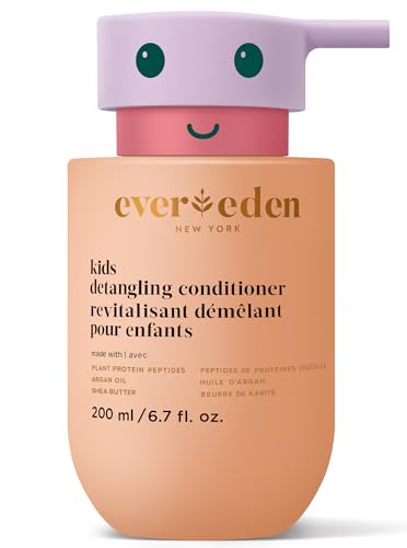 Evereden Kids Conditioner Detangler, 6.7 fl oz. | Plant Based Kids Haircare | Made With Clean and Non-toxic Ingredients | Natural Conditioner for Kids