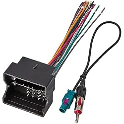 2 DIN Double Din Radio Dash Installation Kit – Fits 2006-2018 VW Jetta & Passat – RED WOLF