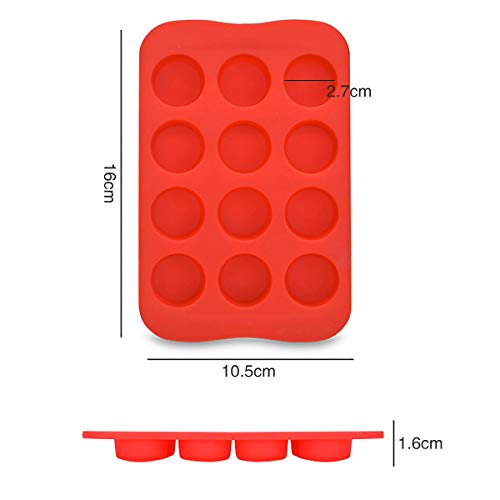 Queta - Set di 4 stampi in silicone per