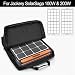 Solar Panel Storage Bag, Padded Portable Carrying Case with Double-Layer Protection, for Jackery SolarSaga 100W, ROCKPALS, for TOGO Power, Camping Gear