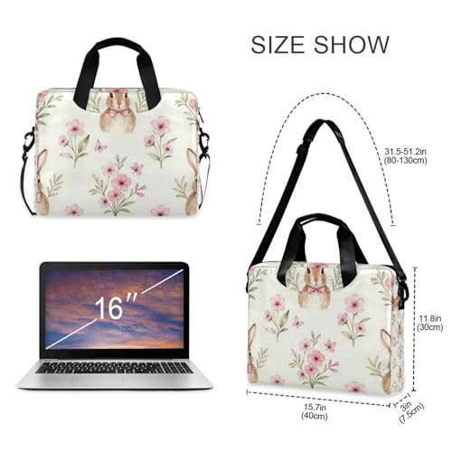 Funda para portátil 15.6" con bolso cruzado y asa miniatura 5