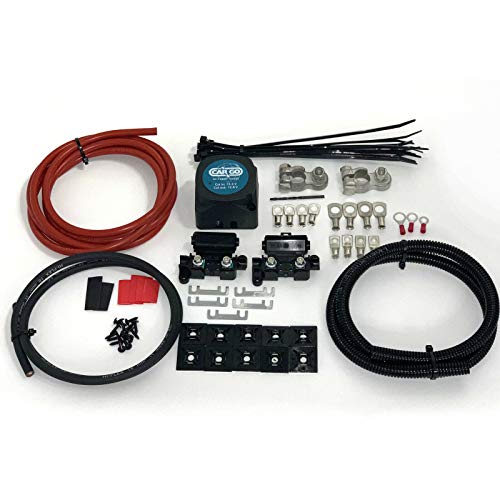 Kit de carga dividida Sense Relay 5 Metros 12V 140amp Tensión Sensible RK015 Cover