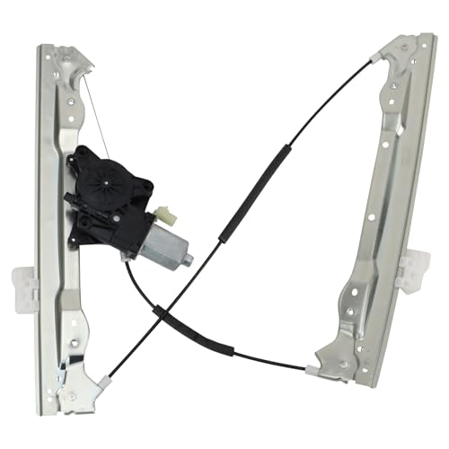 Image of TRQ Front Right Power Window Regulator & Motor Assembly Passenger Side Compatible with 2008-2010 Dodge Avenger