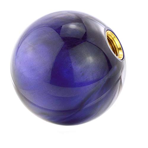 Abfer Round Ball Shift Knob Car Gear Stick Shifter Knobs Shifting Lever Replacement Fit Most Automatic Manual Transmission Vehicles (Purple) #TOP5
