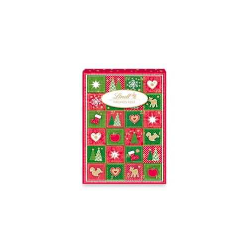 Lindt Schokolade | Mini-Tisch Adventskalender Frohes Fest 2025 | 115g | 24 verschiedene Schokoladenkugel-Überraschungen | Schokoladen-Geschenk zu Weihnachten Lindt Schokolade | Mini-Tisch Adventskalender Frohes Fest 2025 | 115g | 24 verschiedene Schokoladenkugel-Überraschungen | Schokoladen-Geschenk zu Weihnachten
