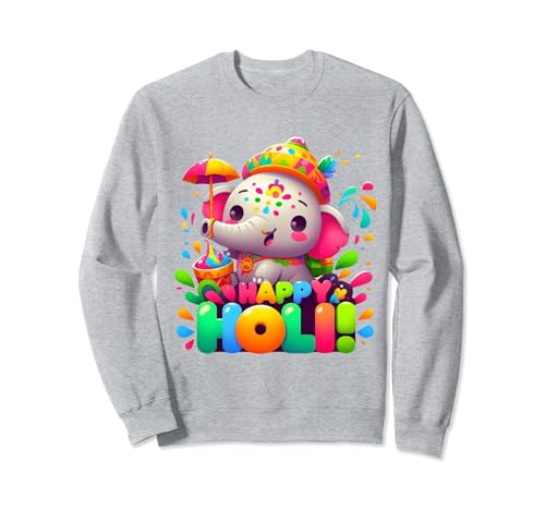 Happy Holi, divertido color para mujeres, hombres y niños