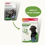 Beaphar Zecken- und Flohschutz Halsband reflektierend Hund, 65cm
