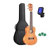 Kit Ukulele Shelby SU23M Concerto Mogno Completo