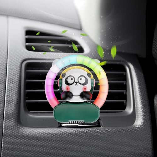 Ambientador para coche de larga duración con luz decorativa para rejilla 3