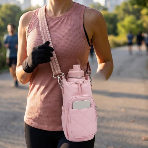 Portador de botella de agua impermeable Naroote con correa ajustable para gimnasio 2