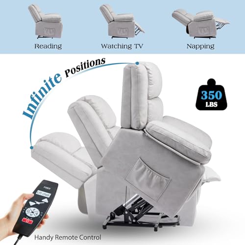 Sillón Eléctrico Tela Plegable miniatura 3