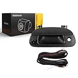 Dasbecan Tailgate Door Handle Backup Camera Compatible with Ford F150 1997-2003 F250 F350 F450 F550 1999-2007 Explorer 2001-2005 Lobo 2001-2003 Replace 7L3Z-9943400-AA Rear View Camera