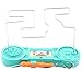 Buzz Wire Game, Gioco di Labirinto Touch a Batteria educativo per Bambini per Regali di Compleanno per Giochi di società(Verde)