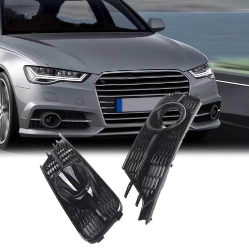 Grille de feu antibrouillard Audi A6 C7 2016-2018 cache pare-chocs avant 4G0807647A