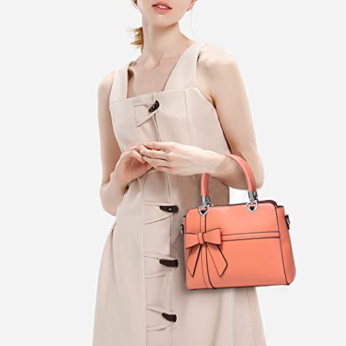 Shuiangran Brick Red Purses And Handbags For Women Top Handle Satchel Shoulder Ladies Crossbody Bags #TOP1