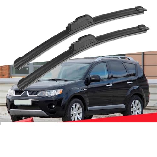 Essuie-glaces de voiture sans traces pour pare-brise avant Outlander 2007-2012