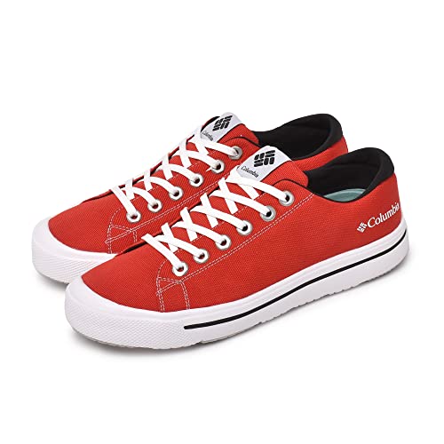 [コロンビア] レインスニーカー 防水 ホーソンレインロウ3 ウォータープルーフ メンズ レディース レインシューズ ローカット キャンバス HAWTHORNE RAIN LO III WATERPROOF YU5529 24cm 04.マウンテンレッド