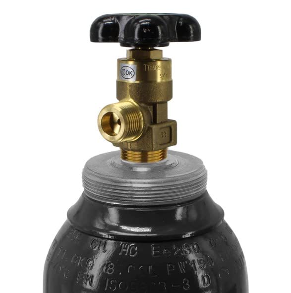 Bombona llena de nitrógeno/hidrógeno 8L 1,5m3 Vogelmann Gas de soldadura Cilindro de gas