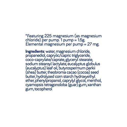 nfuse Topical Magnesium Lotion w/100 Pure Magnesium Chloride USP Grade