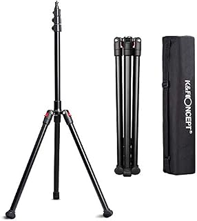 K&F Concept 78.75 Inch Aluminium Photography/Video Tripod Light Stand for Relfectors, Softboxes, Lights