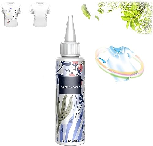 Sonsel Oil Stain Cleaner, Sonsel Oil Stain Remover, Garment Stubborn Stain Cleaner Oil Remover, Nml Stain Remover for Clothes, Active Enzymes For Clothes Cleaning (1pcs)