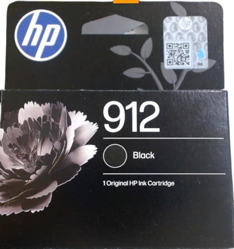 HP 912 (3YL80AE) Schwarz Original Druckerpatrone OfficeJet Pro 8010, 8012, 8014, 8015, OfficeJet Pro 8020, 8022, 8023, 8024, 8025