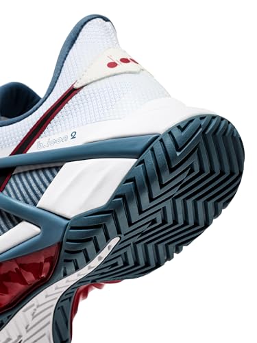 Image of Diadora Mens B.Icon 2 Ag Tennis Sneakers Shoes - Red, Yellow