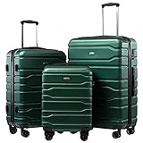 Our suitcases are made of hard ABS material, it’s strong, lightweighted and scratch