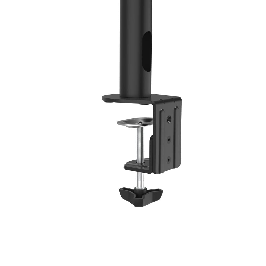 Hama Support Ecran PC 3 écrans Garantie 5 Ans (Bras pour 3 Moniteurs TFT/LCD/LED de 33 à 69 cm (13" - 27"), Hauteur Réglable, Pivotable, Inclinable, Système Easy Fix) Noir