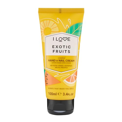 I LOVE Exotic Fruit Scented Hand and Nail Cream -