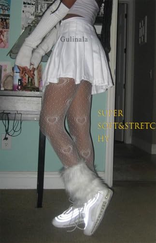 Women Heart Print Lace Tights Lace Stockings Fishnet Stockings Summer Leggings Pantyhose2