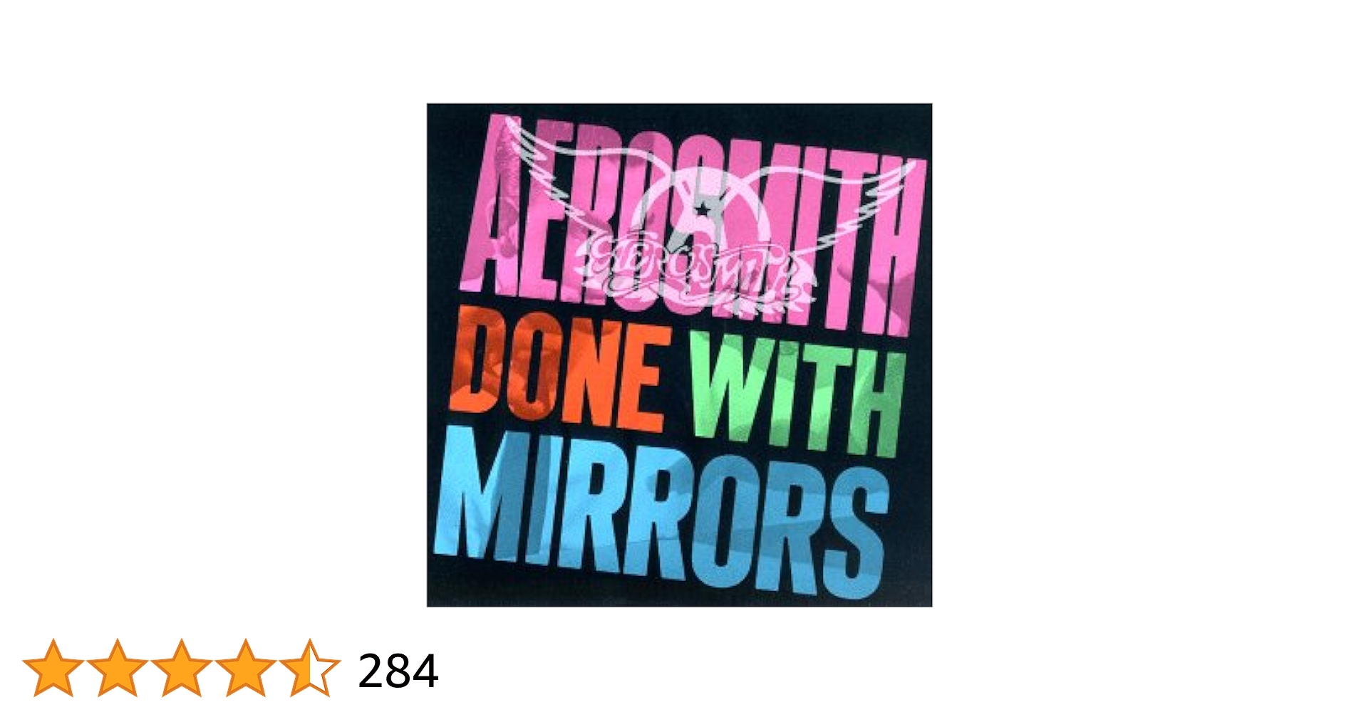 エアロスミス／DONE WITH MIRRORS【箱帯・旧規格・初版・3200】 エアロスミス／DONE WITH MIRRORS【箱帯・旧規格・初版・3200