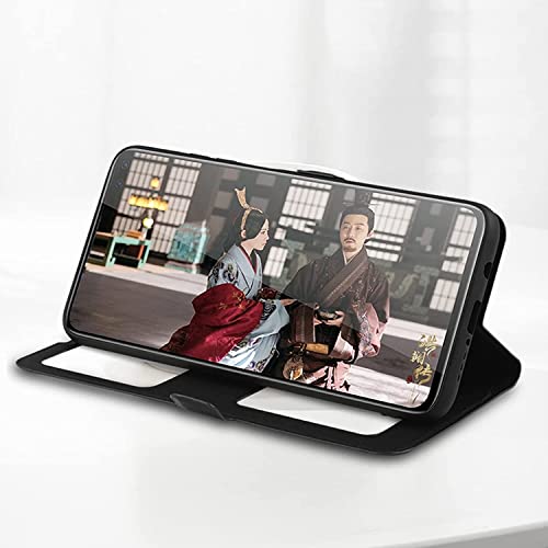 Housse iPhone 13 avec fenêtre de notification pour rester connecté au bureau - 4