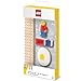 Produktbild Stationary Set Con Minifigure - 4 Matite, 1 Topper, 1 Temperamatite, 1 Gomma
