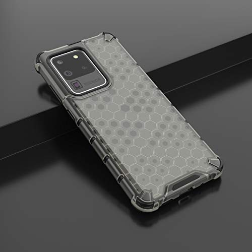 Image of Glasgow | for Samsung Galaxy S20 Ultra Back Case Cover for Samsung Galaxy S20 Ultra with 4 Bumper Corners and Military Grade Protection - Black
