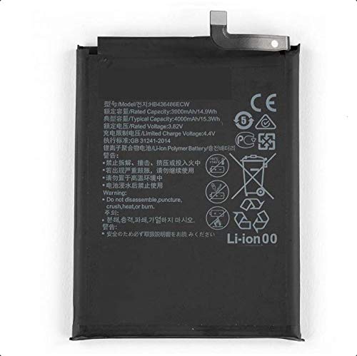 MLTrade - Bateria Original Huawei HB436486ECW para Huawei Mate 10, 10 Pro, 20 Pro, Bulk