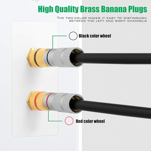 Banana Plugs para Altavoces 4mm 6 Piezas Oro miniatura 6
