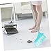Gogogmee Long Handle Broom Dustpan Multi-Purpose Cleaning Tool for Home and Office