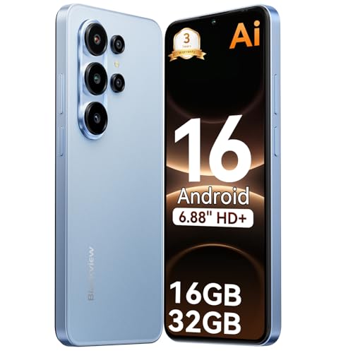 �ySIM�t���[�E�Z�K�F�؍ρzBlackview Wave10C �X�}�z ���{�� Android 16���ځbGemini AI�Ή��b16GB RAM+32GB ROM/1TB�g���b6.88�C���`���ʃX�}�z�b5000mAh�������o�b�e���[�b13MP+32MP