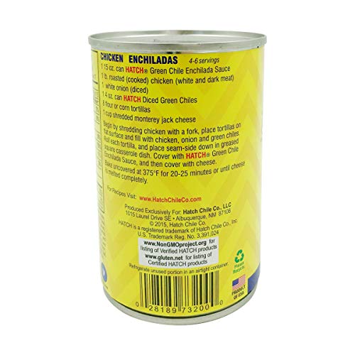 Hatch Chili Company Medium Green Enchilada Sauce, 15 Oz #TOP2
