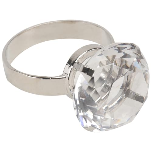 Giant Engagement Ring Prop Crystal Diamond Ring Prop for Wedding Christmas Decor4
