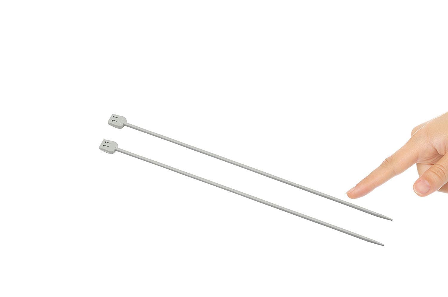 Lucknow Crafts Knitting PINS (White, 2 Pieces Each) - Set of 6 (No-7,8,9,10,11,12)-picture-12