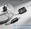 Micrófono inalámbrico de solapa UHF Bietrun con auricular y micrófono de pie, alcance de 50 m, transmisor y receptor recargables, salida de 1/4", para iPhone, Android, altavoz PA, cámara DSLR, YouTube, grabación inalámbrica 8