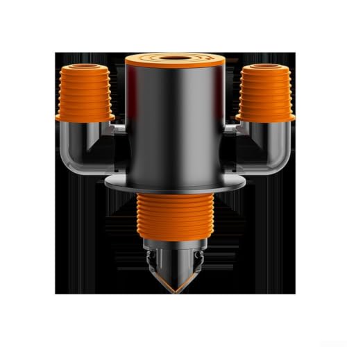 Adaptador en T de drenaje para lavadora antiolor con sistema de sellado doble y conexión rápida 7